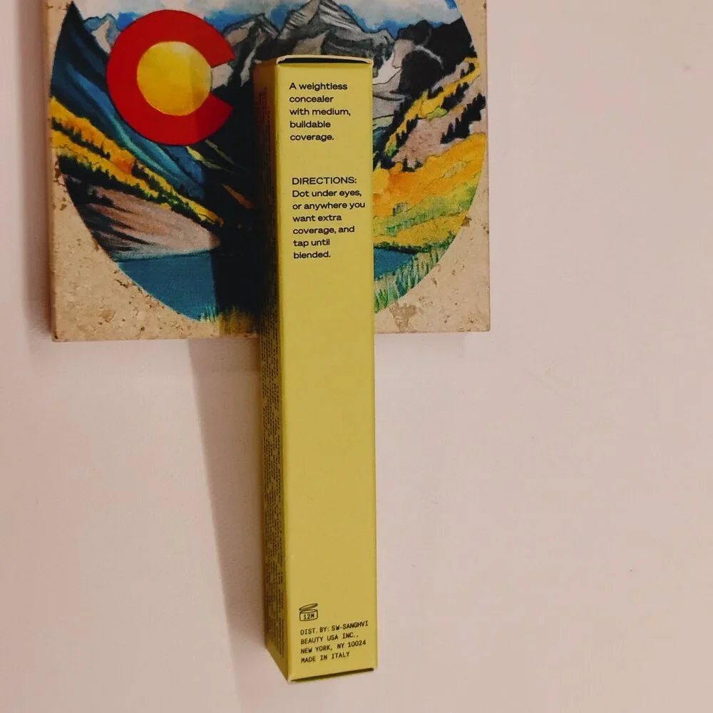 FULL SIZE ~ WYN BEAUTY Nothing To See Soft Matte Creamy Concealer - 480 EXCEED